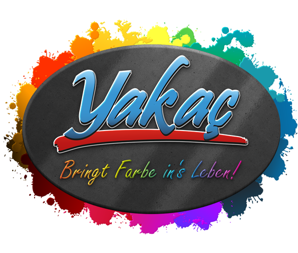 Label Yakac Malereibetrieb und Fachhandel.